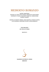 Artículo, Documentazione e ricostruzione tra tardo latino e medioevo romanzo (Seminario 2021), Salerno