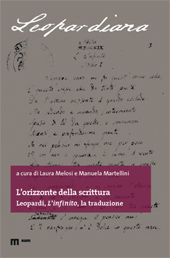 Chapter, Alla ricerca della traduzione universale : l'infinito leopardiano tra lingue artificiali e codici non verbali, Eum