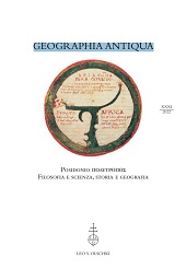 Fascicolo, Geographia antiqua : XXXI, 2022, L.S. Olschki