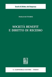 eBook, Società benefit e diritto di recesso, G. Giappichelli
