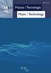 Fascicolo, Musica/ tecnologia = Music/ technology : rivista della Fondazione Ezio Franceschini : 16, 2022, Firenze University Press