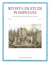 Artikel, Pompei, una città densamente popolata? : nuove scoperte e analisi GIS., "L'Erma" di Bretschneider