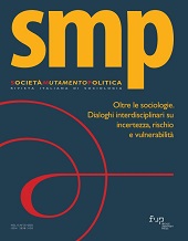 Fascicule, SocietàMutamentoPolitica : rivista italiana di sociologia : 25, 1, 2022, Firenze University Press