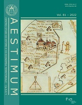 Issue, Aestimum : 81, 2, 2022, Firenze University Press