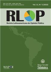 Heft, RLOP : revista latinoamericana de opinión pública : 11, 2, 2022, Ediciones Universidad de Salamanca