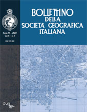 Fascicule, Bollettino della Società Geografica Italiana : 5, 2, 2022, Firenze University Press