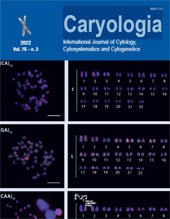Heft, Caryologia : international journal of cytology, cytosystematics and cytogenetics : 75, 3, 2022, Firenze University Press