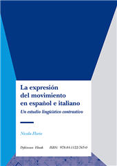 E-book, La expresión del movimiento en español e italiano : un estudio lingüístico contrastivo, Dykinson