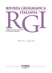 Fascicule, Rivista geografica italiana : CXXIX, 3, 2022, Franco Angeli