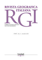 Issue, Rivista geografica italiana : CXXIX, 4, 2022, Franco Angeli