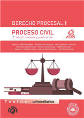 E-book, Derecho procesal II : proceso civil, Pérez-Cruz Martín, Agustín-Jesús, Universidad de Oviedo