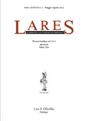 Fascículo, Lares : rivista quadrimestrale di studi demo-etno-antropologici : LXXXVIII, 2, 2022, L.S. Olschki