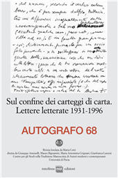 Articolo, Tre lettere di Montale a Croce (1931-1943), Interlinea