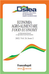 Articolo, The Circular Economy in the Agri-food system : a Performance Measurement of European Countries, Franco Angeli