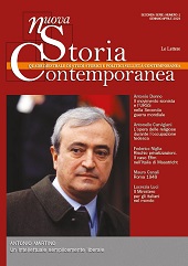 Heft, Nuova storia contemporanea : quadrimestrale di studi storici e politici sull'età contemporanea : XXVI, 1, 2023 seconda serie, Le lettere