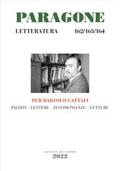 Fascículo, Paragone : rivista mensile di arte figurativa e letteratura. Letteratura : LXXIII, 162/163/164, 2022, Mandragora