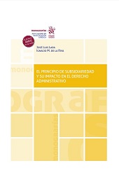 E-book, El principio de subsidiariedad y su impacto en el derecho administrativo, Tirant lo Blanch