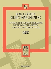 Article, Diritto romano e giuspositivismo nel Trattato delle leggi di Jean Domat, Enrico Mucchi Editore