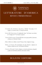 Fascicule, Letterature d'America : rivista trimestrale : XLII, 191/192, 2022, Bulzoni