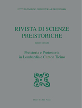 Article, Presentazione, Istituto italiano di preistoria e protostoria