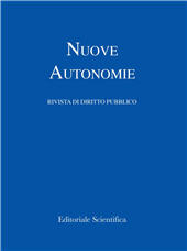 Issue, Nuove autonomie : XXXI, 1, numero speciale, 2022, Editoriale Scientifica