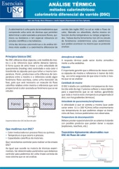 E-book, Análise térmica : métodos calorimétricos : calorimetría diferencial de varrido (DSC), Universidad de Santiago de Compostela