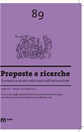 Article, L'impresa preindustriale : introduzione, EUM-Edizioni Università di Macerata