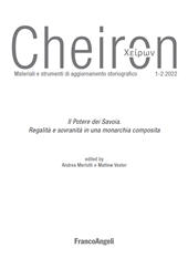 Fascicule, Cheiron : materiali e strumenti di aggiornamento storiografico : 1/2, 2022, Franco Angeli