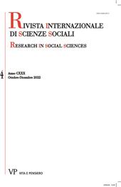 Issue, Rivista internazionale di scienze sociali : 4, 2022, Vita e Pensiero