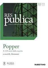 Fascículo, Res Publica : rivista di studi storico politici internazionali : 31, 2, 2022, Rubbettino