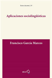 eBook, Aplicaciones sociolingüísticas, Garcia Marcos, Francisco, Editorial Universidad de Almería