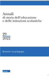 Article, Francesco Paoli, l'Asilo Rosmini e Il Cono Pedagogico : un progetto originale di educazione dell'infanzia, Scholé