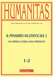 Fascicule, Humanitas : rivista bimestrale di cultura : LXXVII, 1/2, 2022, Morcelliana