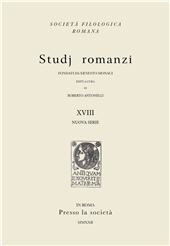 Article, Restauri tipologici nella Chanson de Roland, Viella