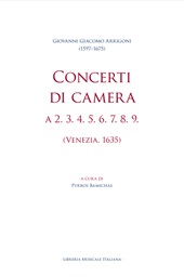 E-book, Concerti di camera : a 2.3.4.5.6.7.8.9. : Venezia, 1635, Arrigoni, Giovanni Giacomo, Libreria musicale italiana