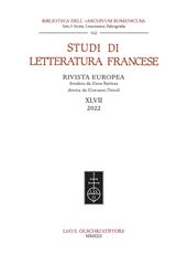 Issue, Studi di letteratura francese : XLVII, 2022, L.S. Olschki