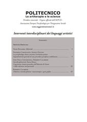 Fascicule, Il Politecnico : le artiterapie e le scienze : periodico quadrimestrale : organo ufficiale dell'AEPCIS : 1/2, 2022, Alpes Italia