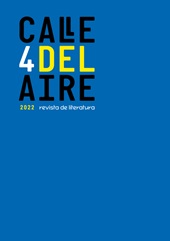Fascicolo, Calle del aire : revista de literatura : 4, 2022, Renacimiento