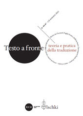 Fascicule, Testo a fronte : teoria e pratica della traduzione : 66/67, 1/2, 2022, L.S. Olschki
