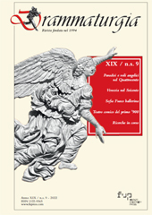 Fascículo, Drammaturgia : XIX, n.s. 9, 2022, Firenze University Press