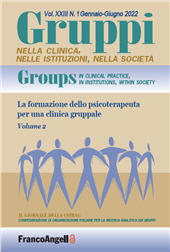 Article, Alcune considerazioni su "Il Grande Gruppo nella formazione" di Cilasun et al : e sull'utilizzo di setting esperienziali allargati nella formazione alla psicoterapia, Franco Angeli