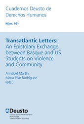 E-book, Transatlantic letters : an epistolary exchange between Basque and US students on violence and community, Universidad de Deusto