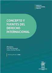 E-book, Concepto y fuentes del derecho internacional, Tirant lo Blanch