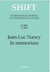 ar, L'ellisse speculativa : Nancy, Hegel e il passo del pensiero, Mimesis