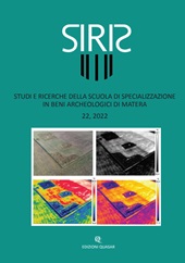 Issue, Siris : studi e ricerche della Scuola di Specializzazione in Beni Archeologici di Matera : 22, 2022, Edizioni Quasar