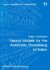 E-book, Neural models for the automatic processing of Italian, 