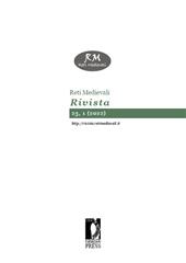 Issue, Reti Medievali : Rivista : 23, 1, 2022, Firenze University Press