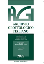 Article, Participle agreement with topical in situ objects : the case of Old Italian, Le Monnier