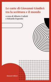 Chapter, "Non qui, ma altrove" : strutture e figure dello spazio in La vita in versi, Ronzani editore