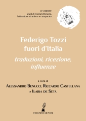 E-book, Federigo Tozzi fuori d'Italia : traduzioni, ricezione, influenze, 